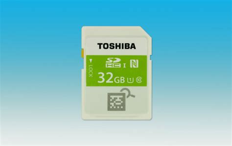 Toshiba's NFC SD card lets you preview pictures with just a tap